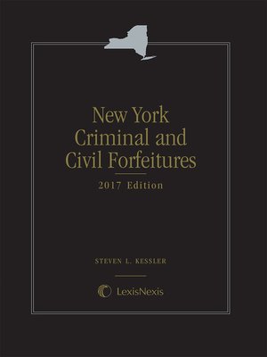 cover image of New York Criminal and Civil Forfeitures
